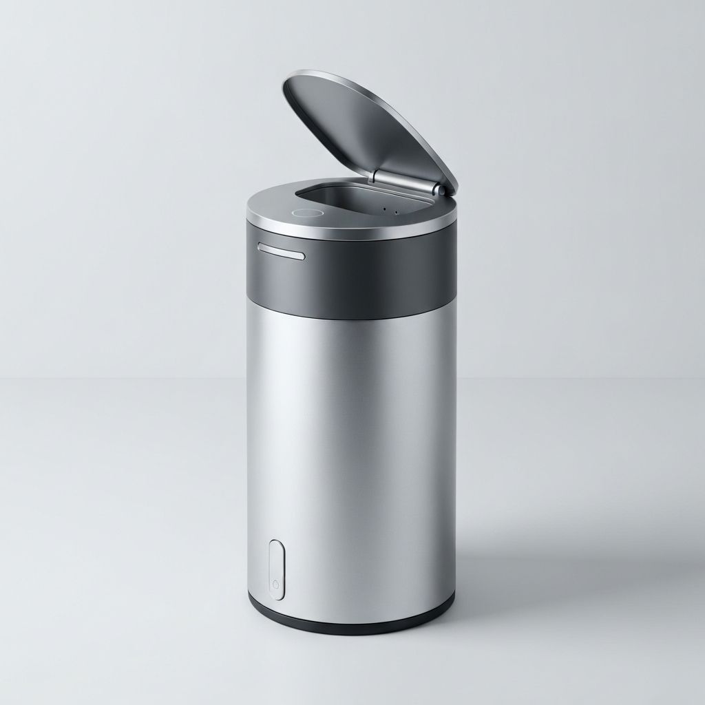 Basurero Inteligente con Sensor de Casa Funcional